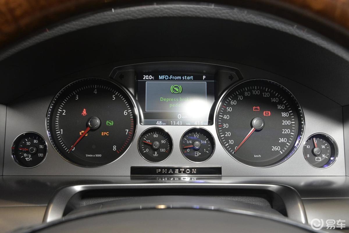 【辉腾2015款3.0l 智享版仪表盘汽车图片-汽车图片大全】-易车