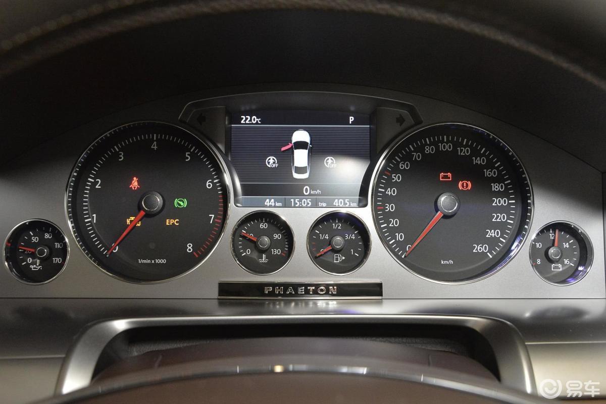 【辉腾2014款3.0l 商务型 汽油版仪表盘汽车图片-汽车图片大全】-易车