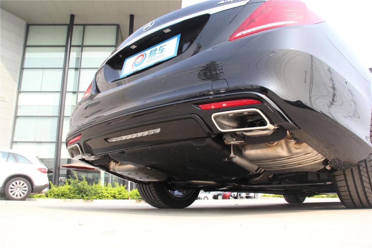 【奔驰s级2016款400l 4matic排气管(排气管装饰罩)汽车图片-汽车图片