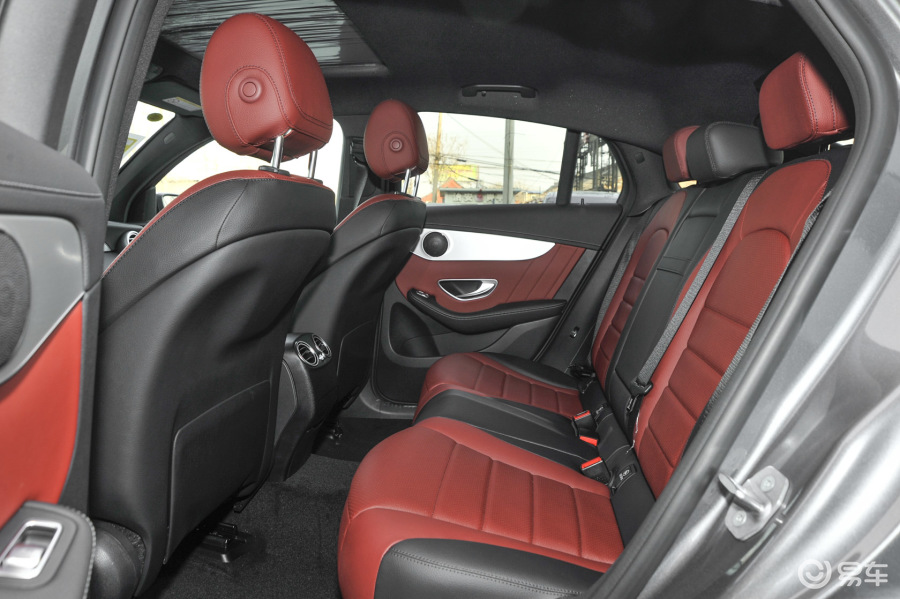 【奔驰glc coupe2017款glc 200 4matic 轿跑suv后排空间汽车图片-汽车