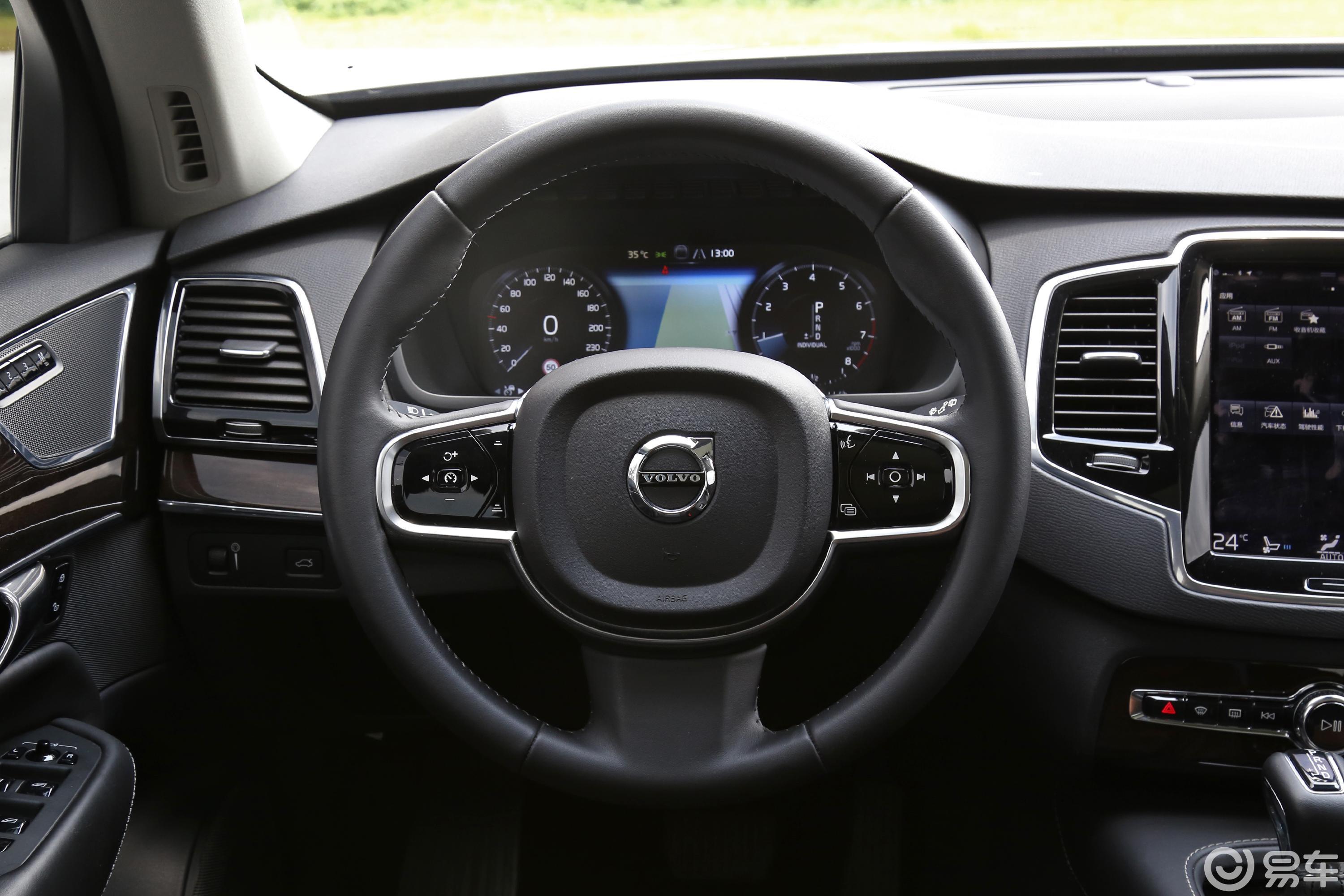 【沃尔沃xc902017款t6 智雅版 5座方向盘汽车图片-汽车图片大全】