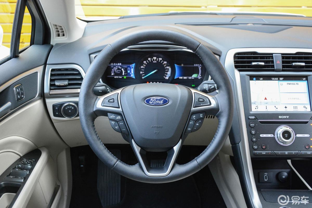 【蒙迪欧2017款2.0l hev 智豪版方向盘汽车图片-汽车图片大全】-易车