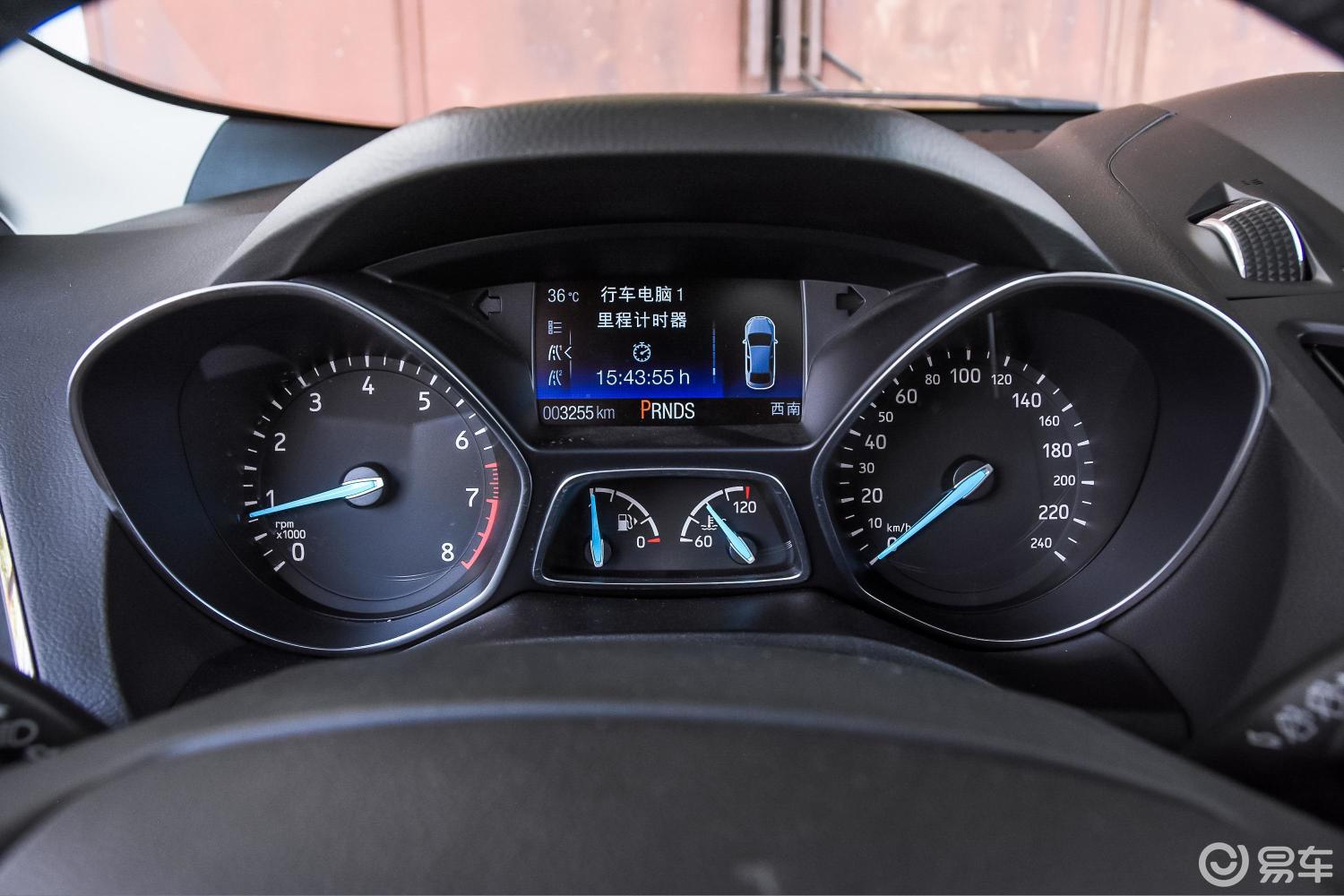 【翼虎2017款ecoboost 180 四驱 豪翼版仪表盘汽车图片-汽车图片大全
