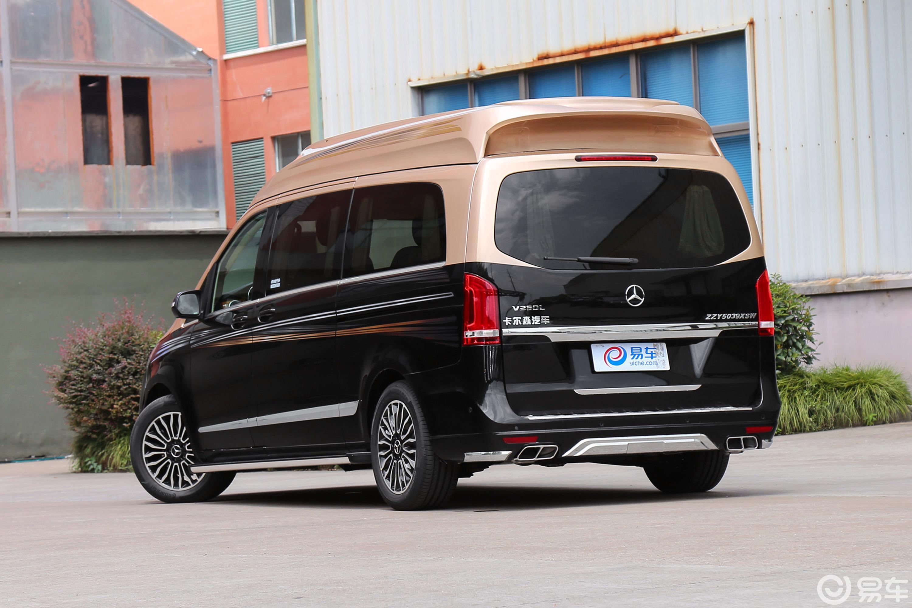 【卡升v-class2017款鸿途侧后45度车头向左水平汽车图片-汽车图片大全