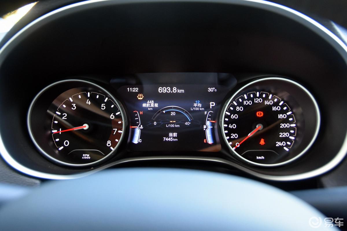 【指南者2017款200t 臻享版仪表盘汽车图片-汽车图片大全】-易车