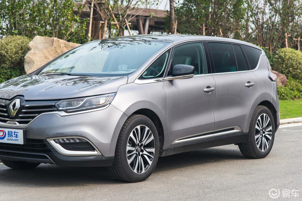 【雷诺espace2018款tce 300 旷逸版 7座侧前45度车头向右水平汽车图片