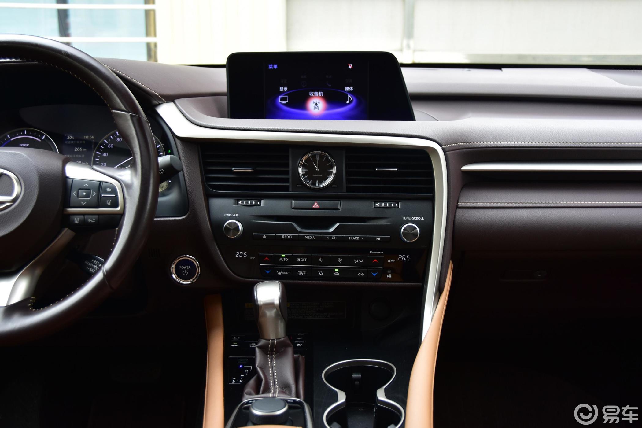 【雷克萨斯rx2016款300 两驱 舒适版 国v中控台整体汽车图片-汽车图片