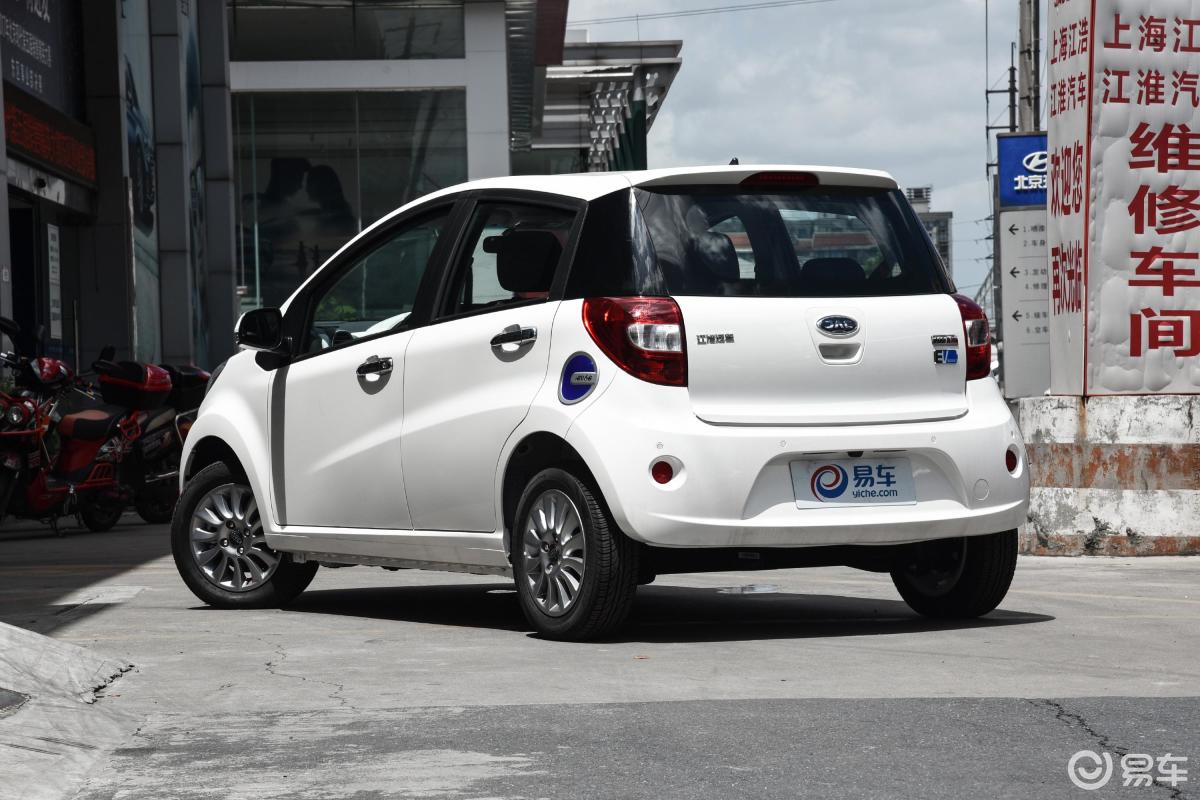 【江淮iev6e2017款iev6e侧后45度车头向左水平汽车图片-汽车图片大全