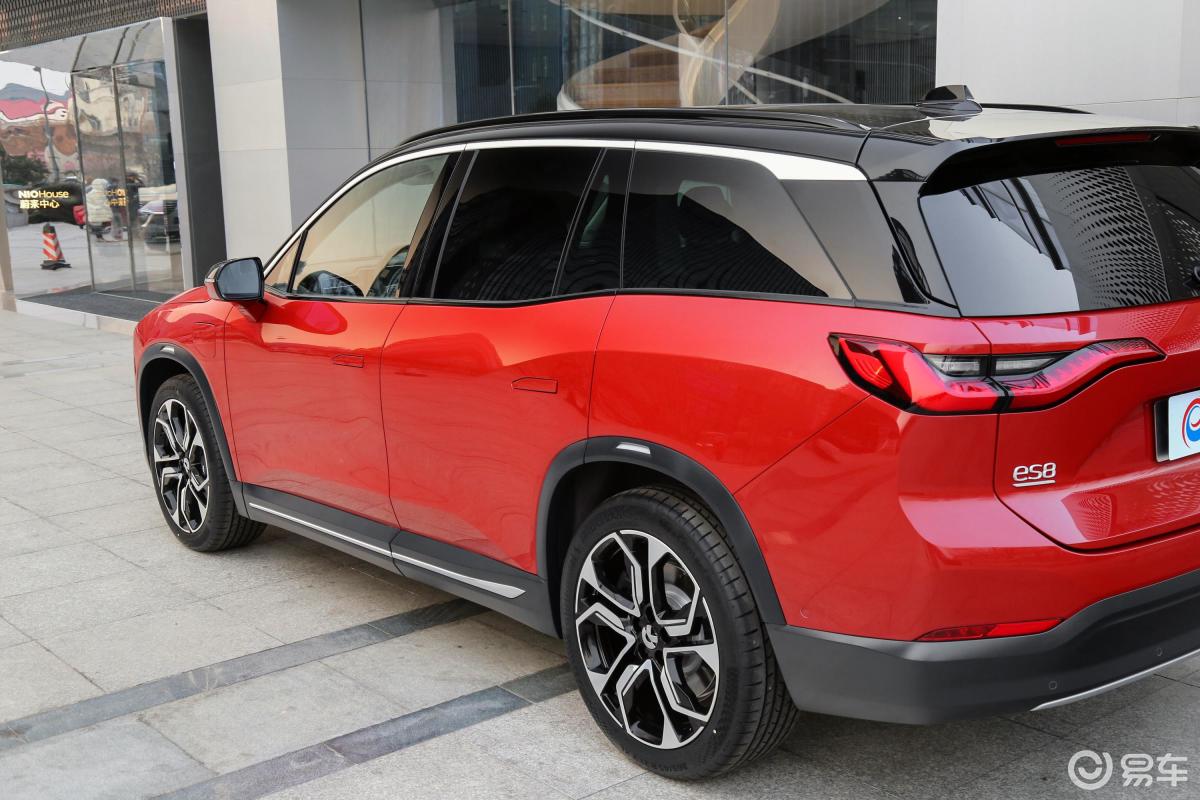 【蔚来es82018款创始版 7座侧前45度车头向左水平汽车图片-汽车图片