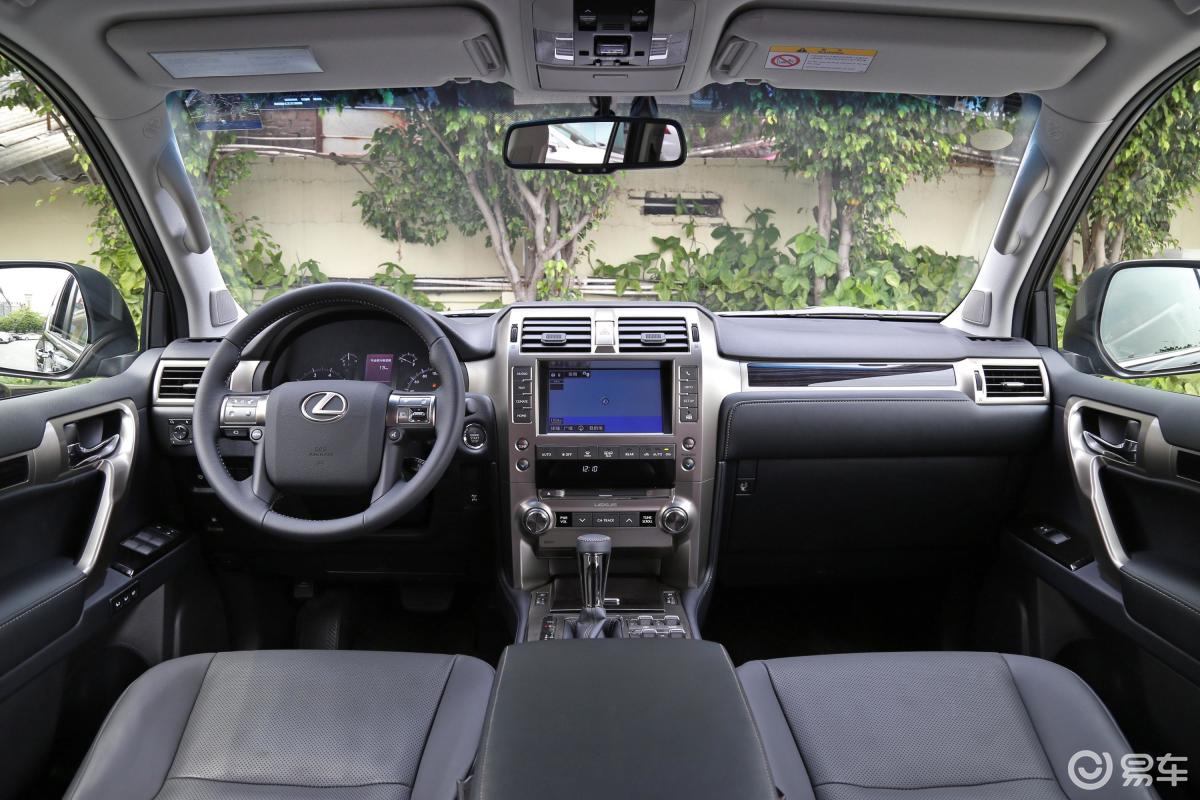 【雷克萨斯gx2014款gx 400 豪华版内饰全景正拍汽车图片-汽车图片大全