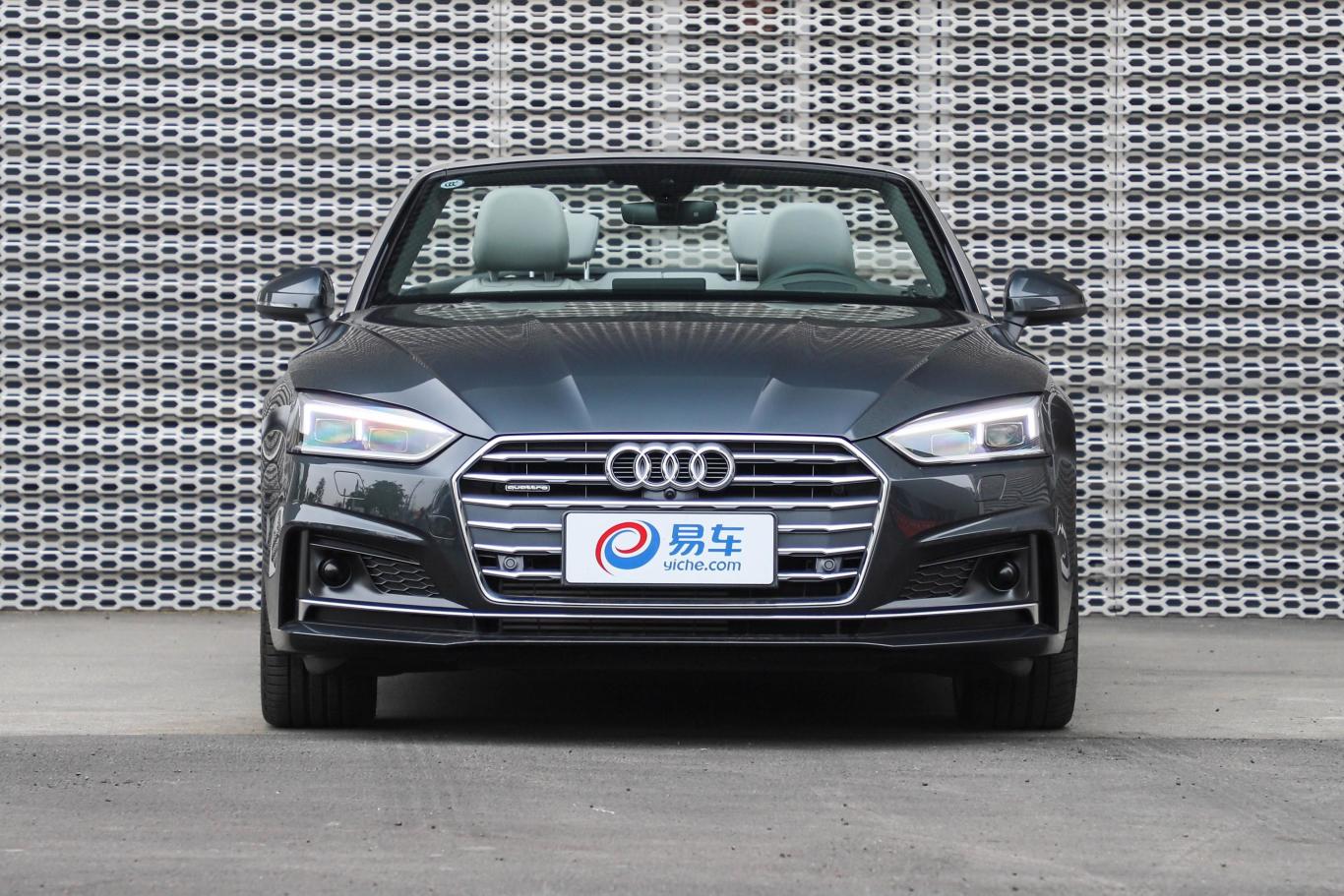 【奥迪a5cabriolet 45 tfsi quattro 运动版正前水平图片-汽车图片大