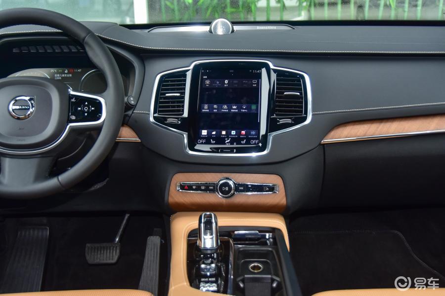 【沃尔沃xc90 插电混动2018款t8 智尊版中控台整体汽车图片-汽车图片