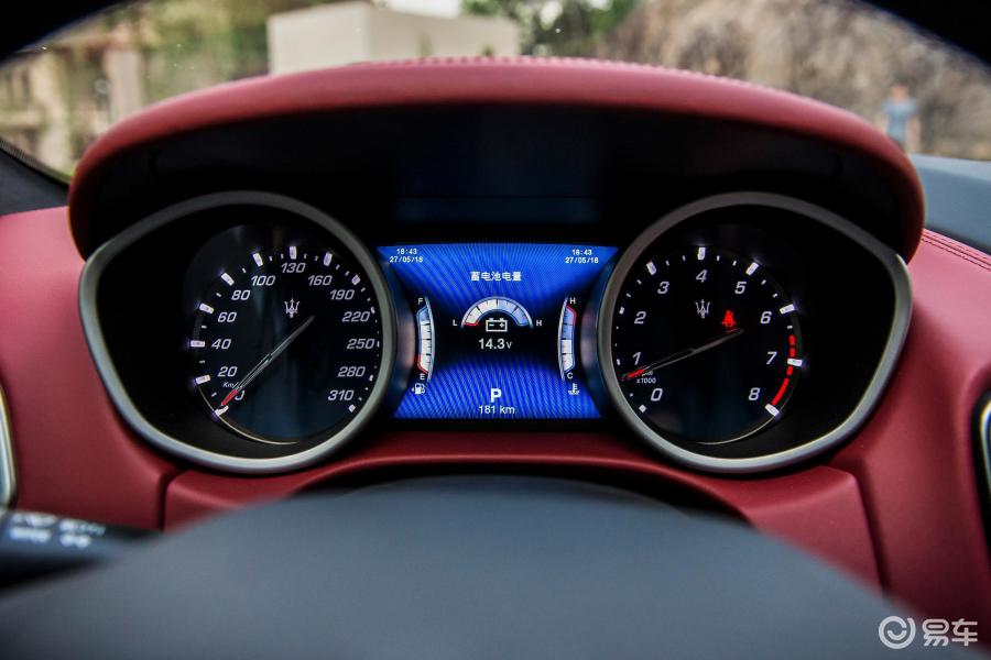 【玛莎拉蒂ghibli2018款gransport 350hp 运动版仪表盘汽车图片-汽车