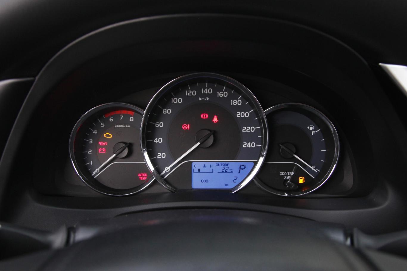 卡罗拉1.2t cvt gl 智享版 国v仪表盘