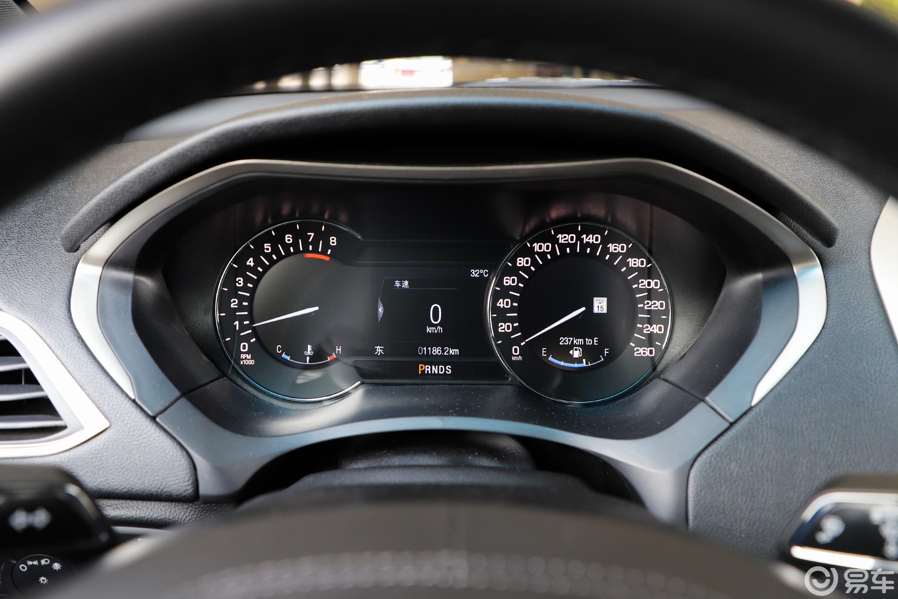 【林肯mkz2018款2.0t 尊雅版仪表盘汽车图片-汽车图片大全】-易车
