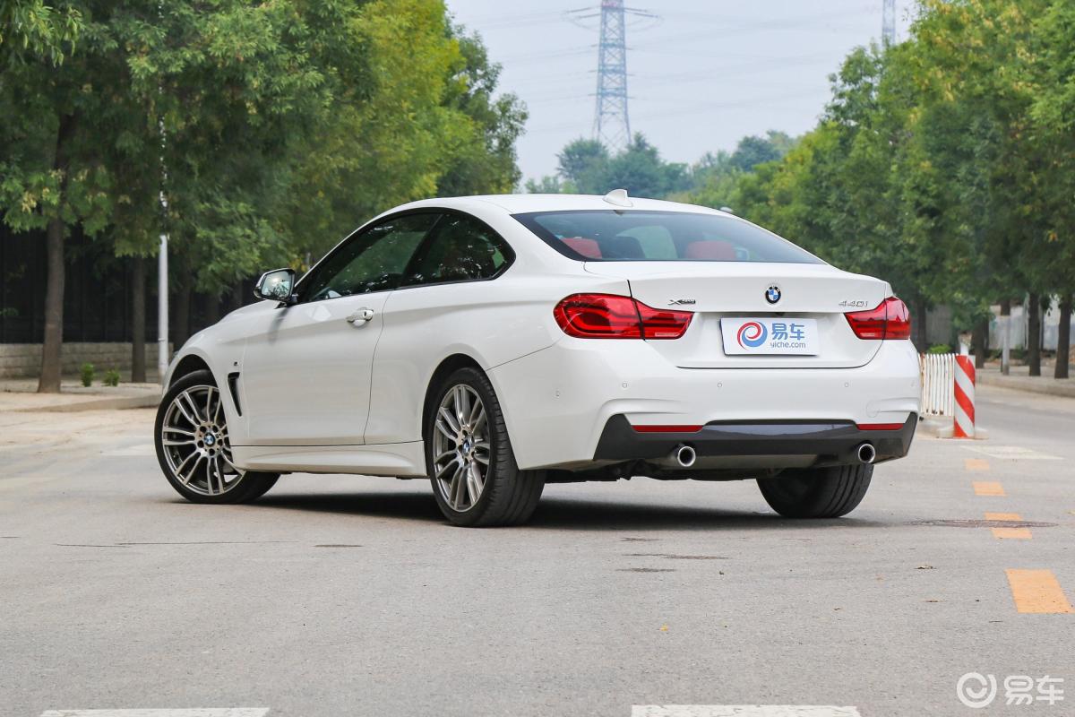 【宝马4系2017款双门轿跑 440i xdrive m运动套装正前水平汽车图片