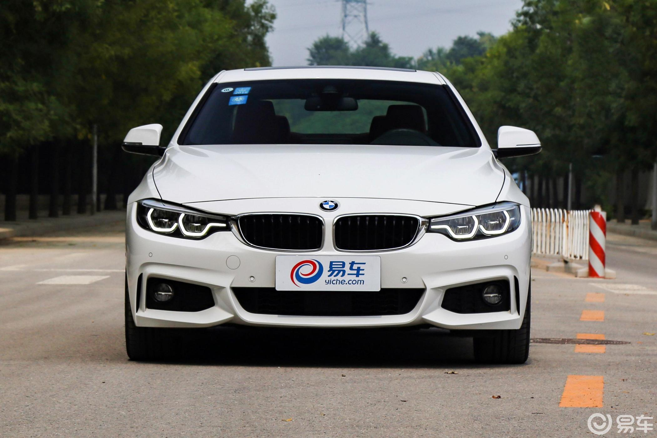 【宝马4系2017款双门轿跑 440i xdrive m运动套装正前水平汽车图片