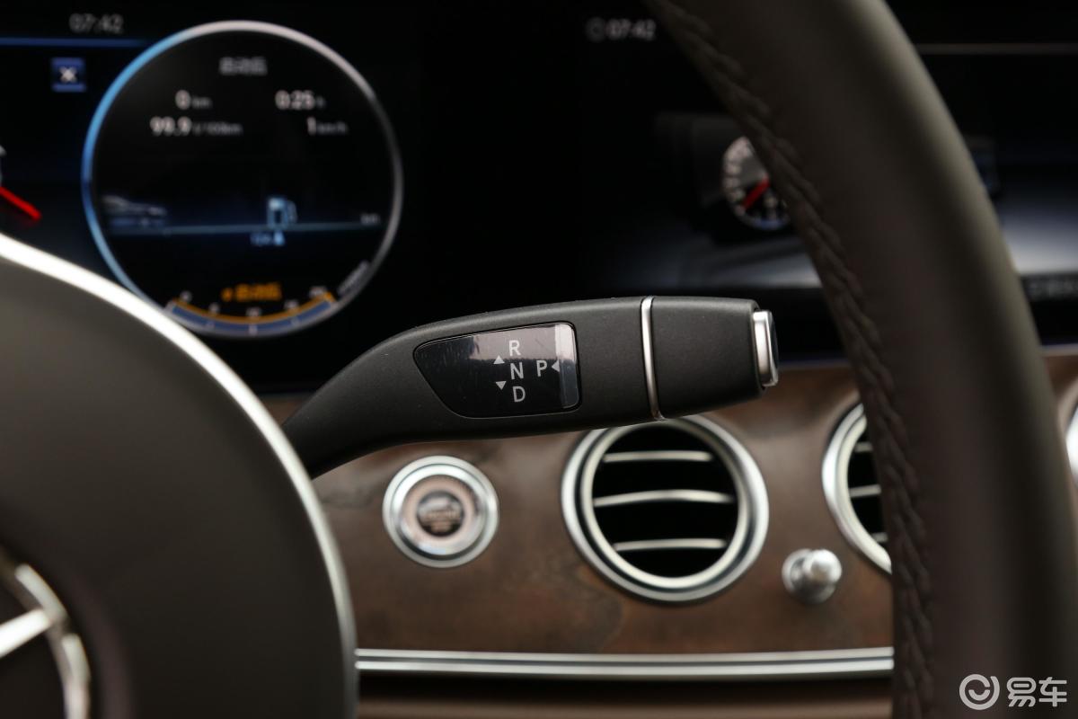 【奔驰e级2019款e 300 l 时尚版换挡杆汽车图片-汽车图片大全】-易车