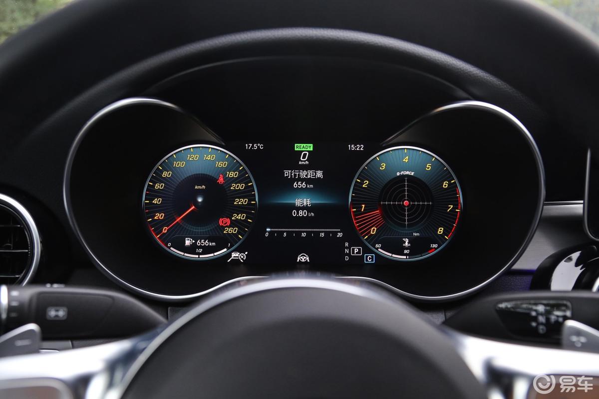 【奔驰c级2019款c 260 运动版仪表盘汽车图片-汽车图片大全】-易车