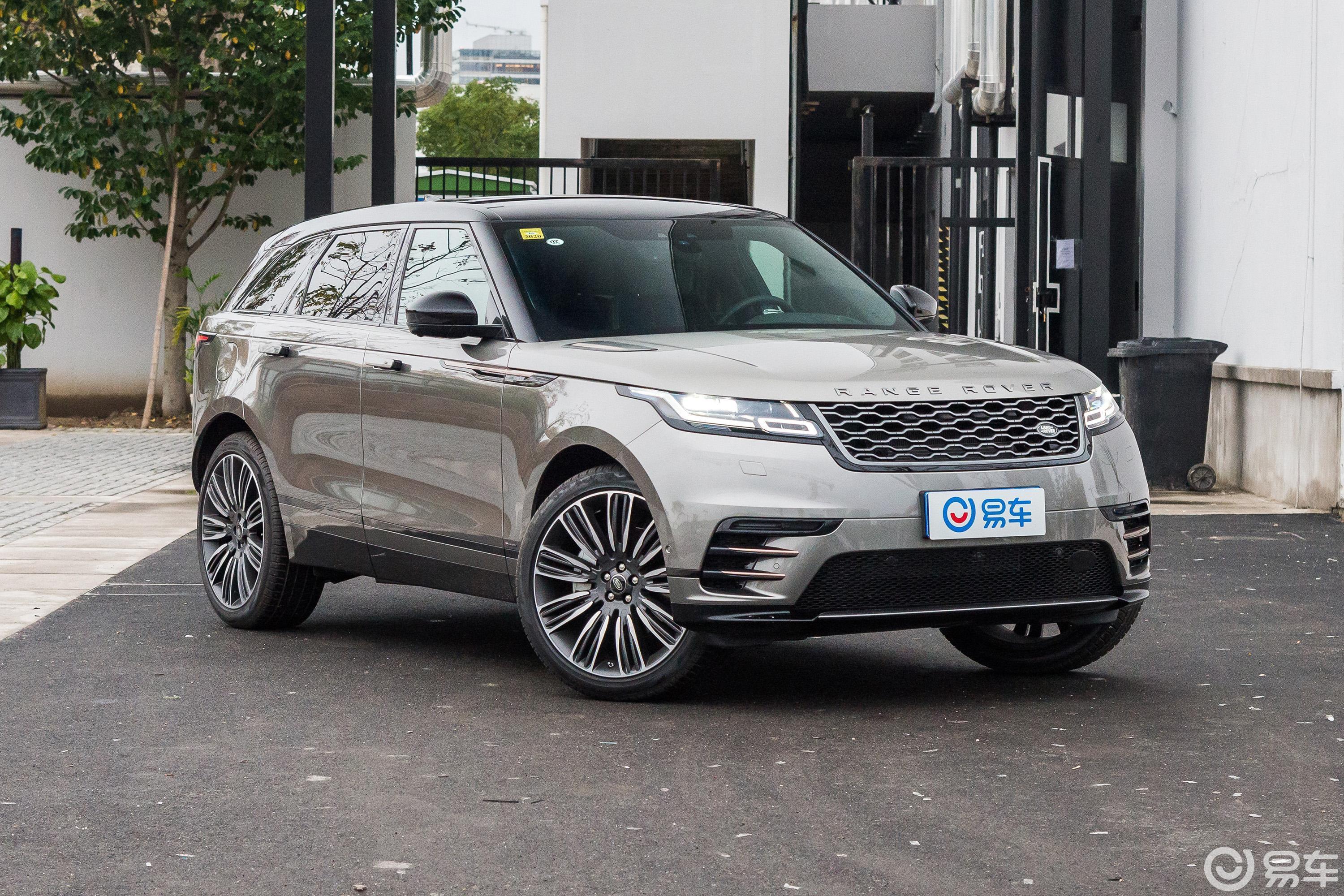 【揽胜星脉2019款380ps r-dynamic hse侧前45度车头向右水平汽车图片