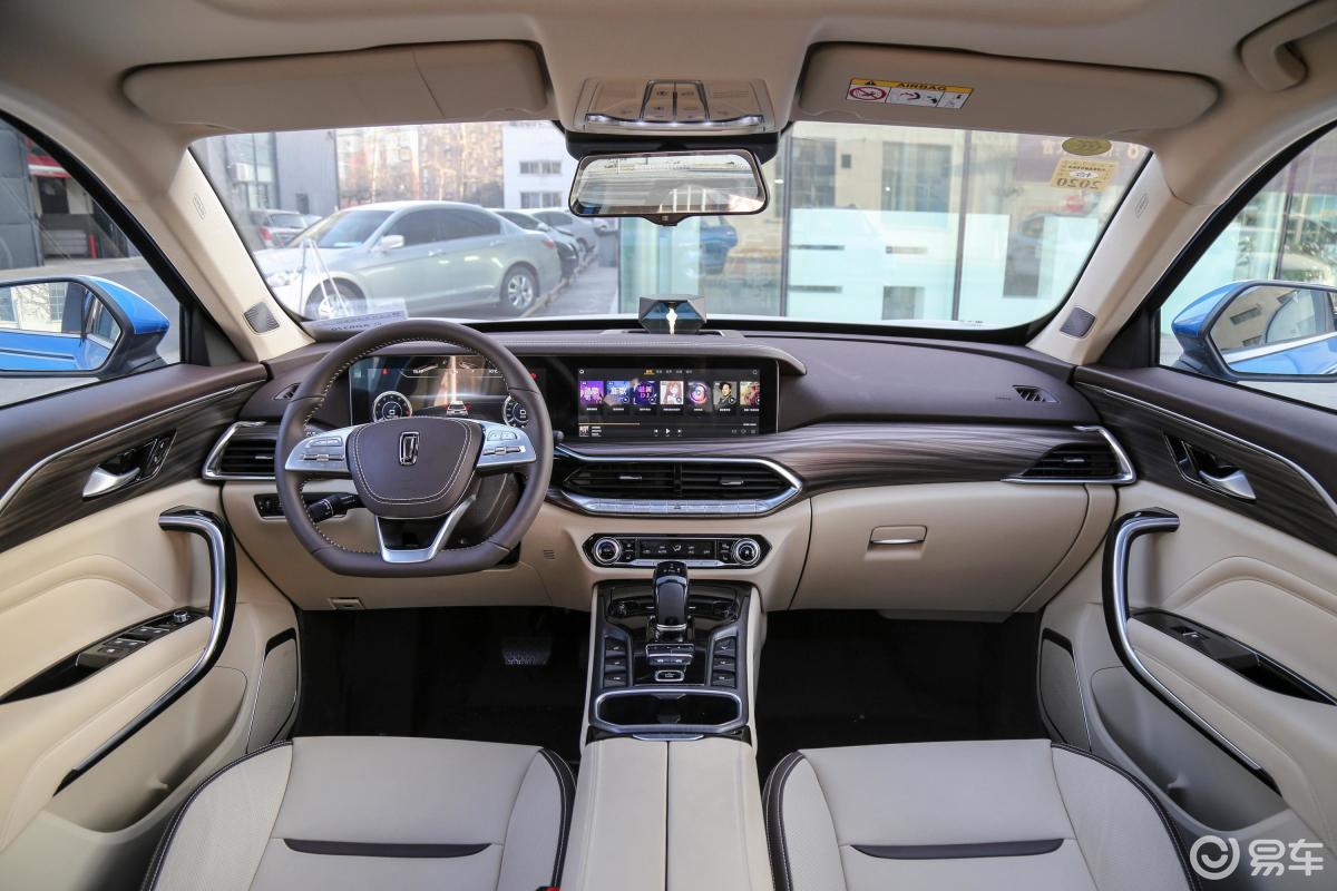 【奔腾t772019款230tid 双离合 尊贵型 国v内饰全景正拍汽车图片-汽车