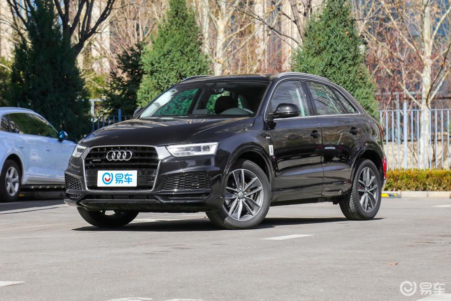 【奥迪q32018款30周年纪念版 35 tfsi quattro全时四驱运动版侧前45度
