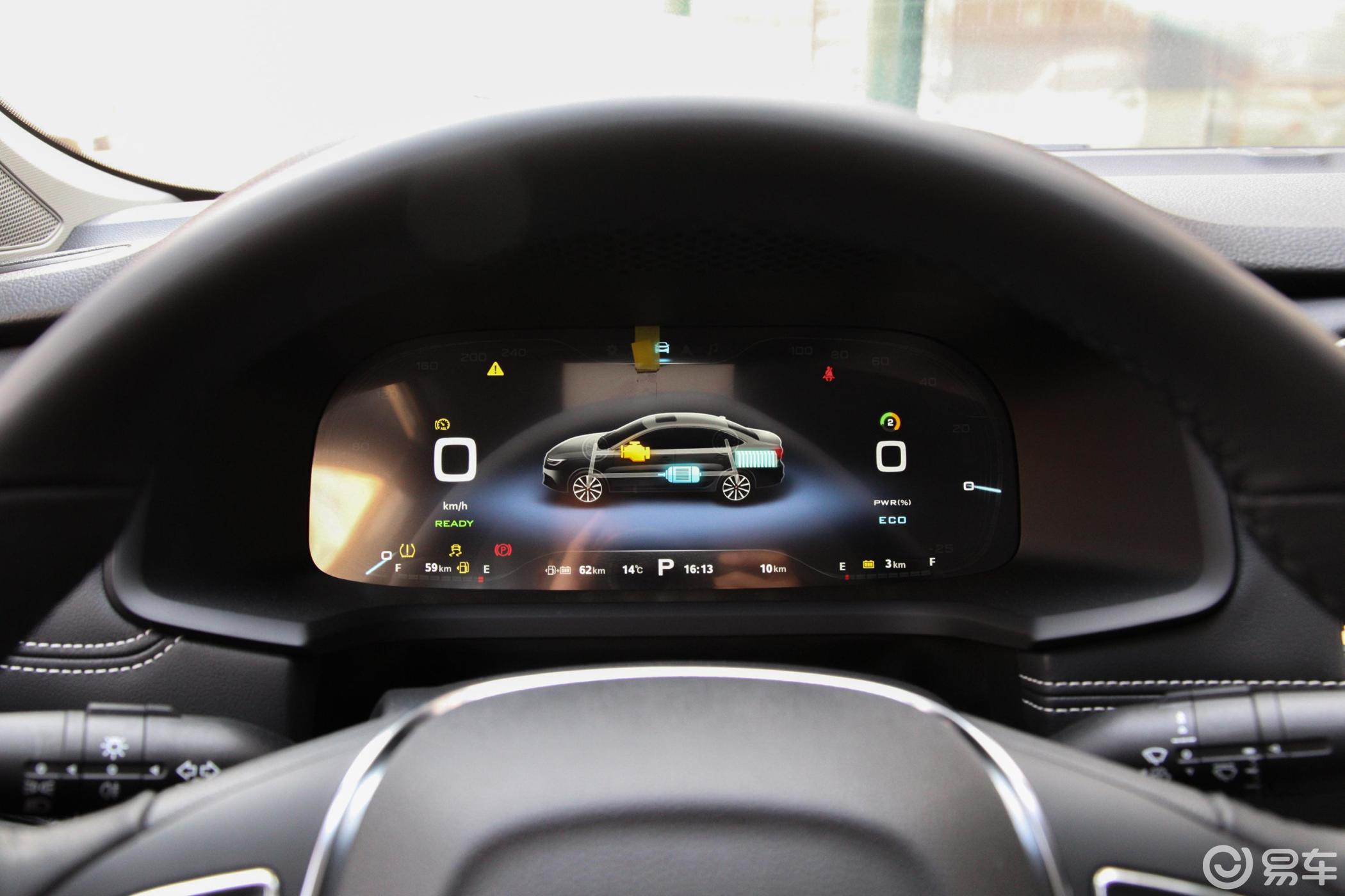 【荣威ei6 插电混动2017款45t 混动 互联智臻版仪表盘汽车图片-汽车