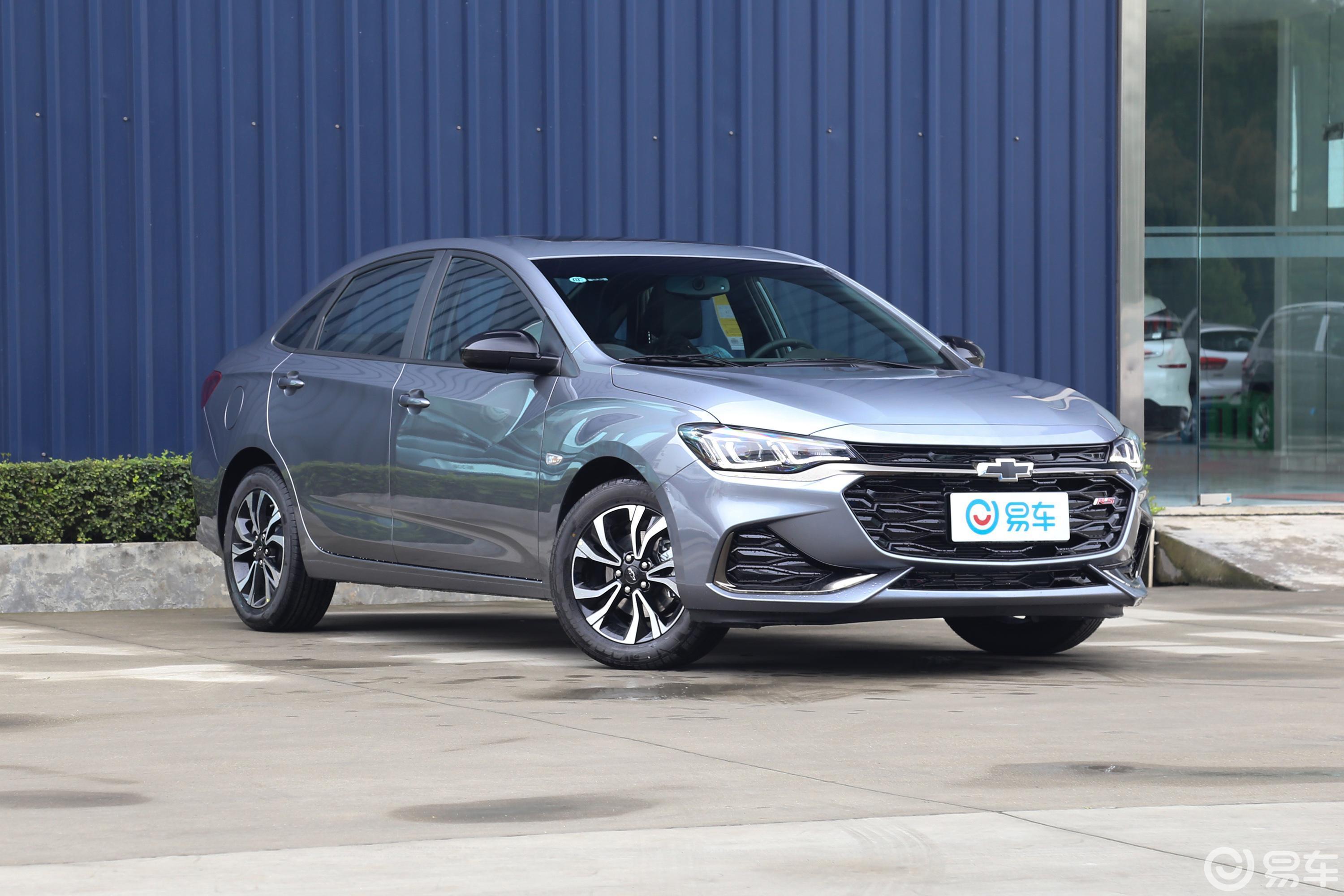 【科鲁泽2019款rs 330t 手自一体 畅快版侧前45度车头向右水平汽车