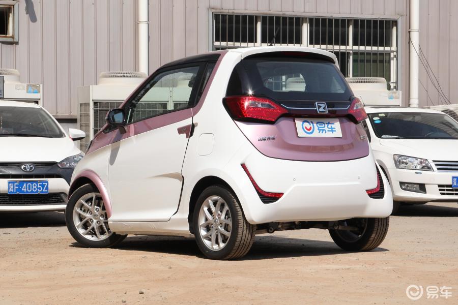 【众泰e2002018款飞鱼座侧后45度车头向左水平汽车图片-汽车图片大全