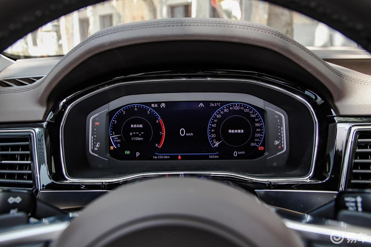 【途昂x2019款530 v6 四驱 尊崇旗舰版仪表盘汽车图片-汽车图片大全】