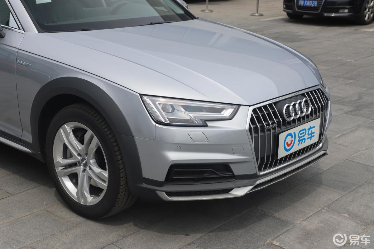 【奥迪a4(进口)2019款45tfsi allroad quattro 时尚版前格栅侧俯拍