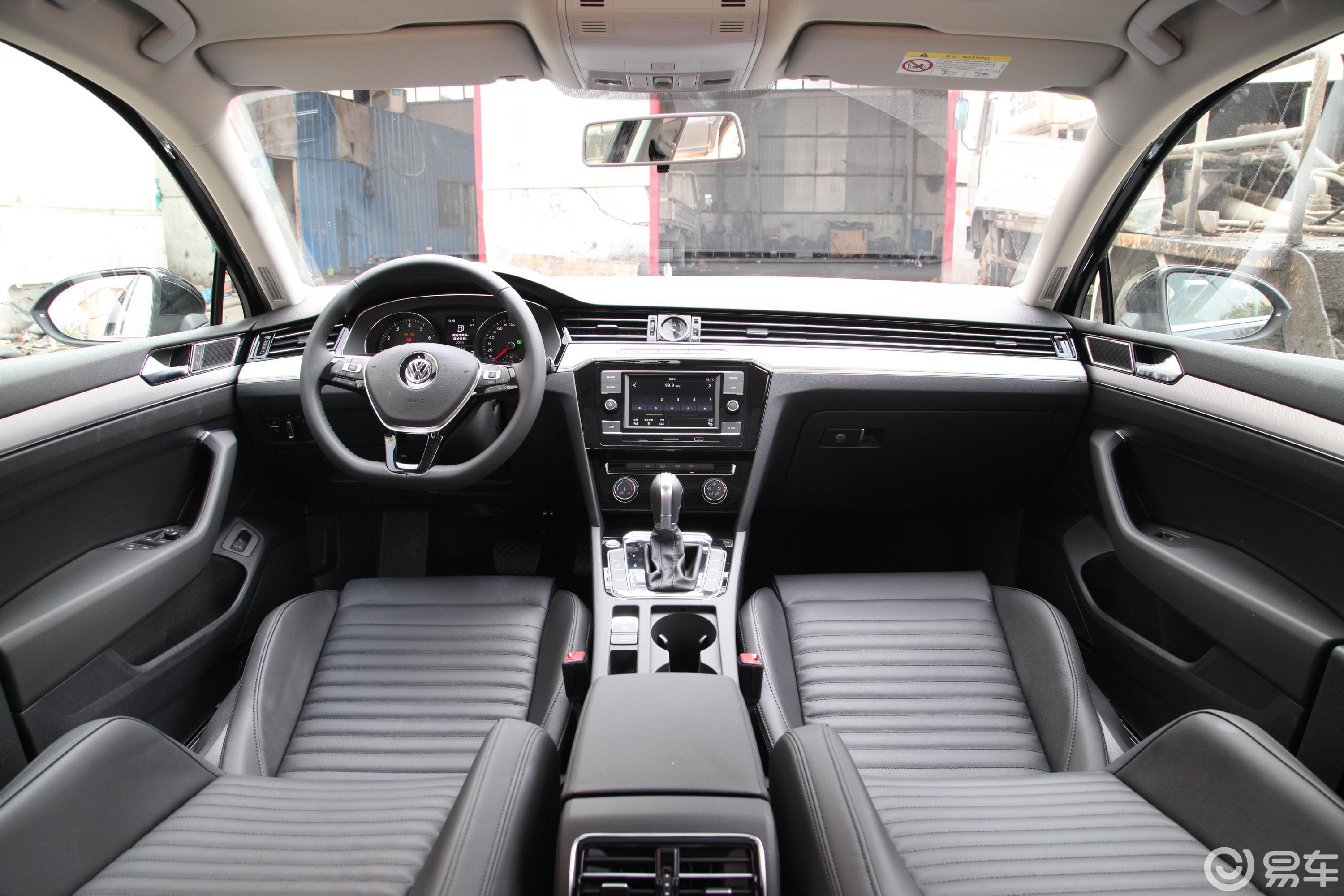 【迈腾2019款330tsi 双离合 领先型 国vi内饰全景正拍汽车图片-汽车