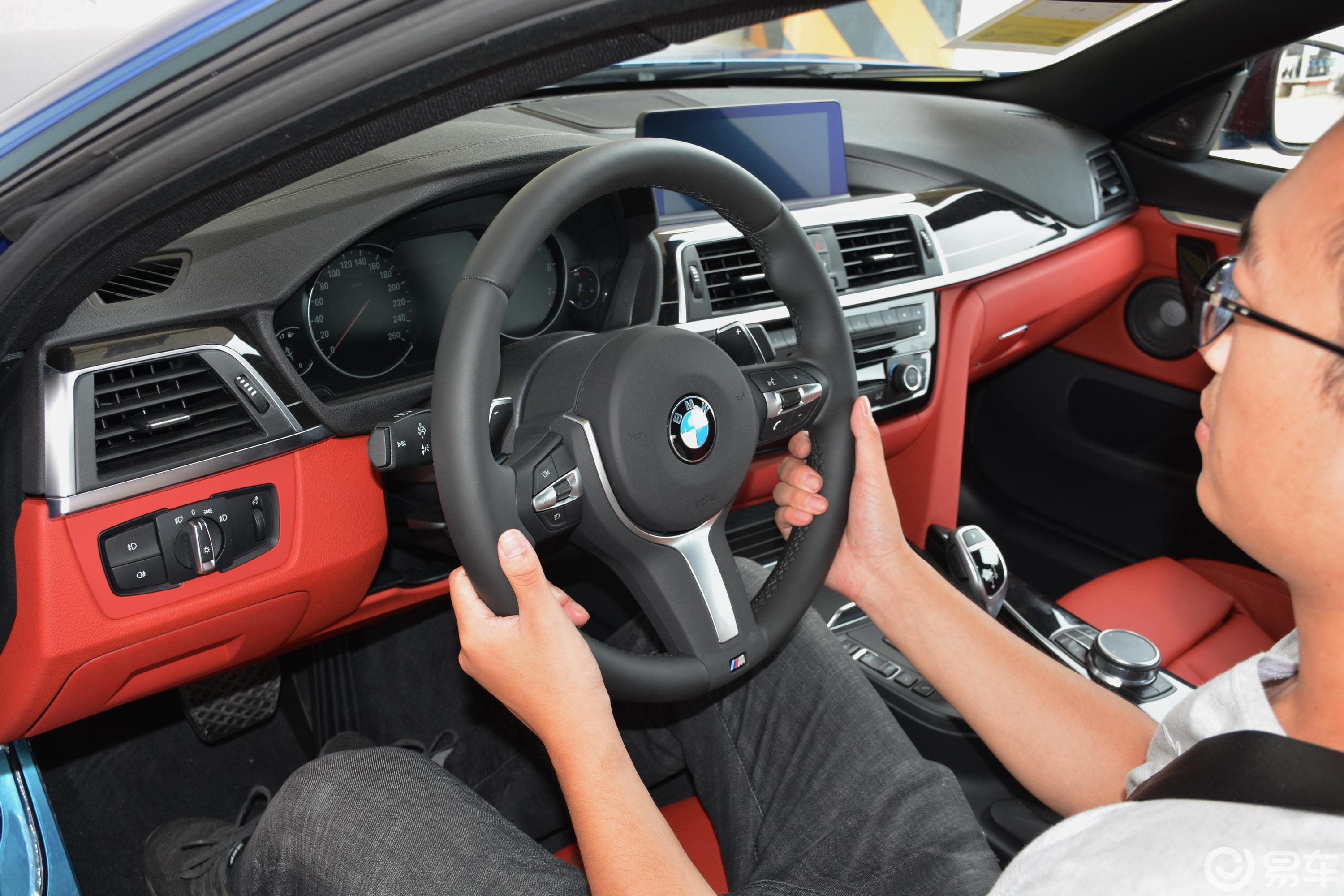 【宝马4系2019款四门轿跑车 430i m运动曜夜版内饰汽车图片-汽车图片