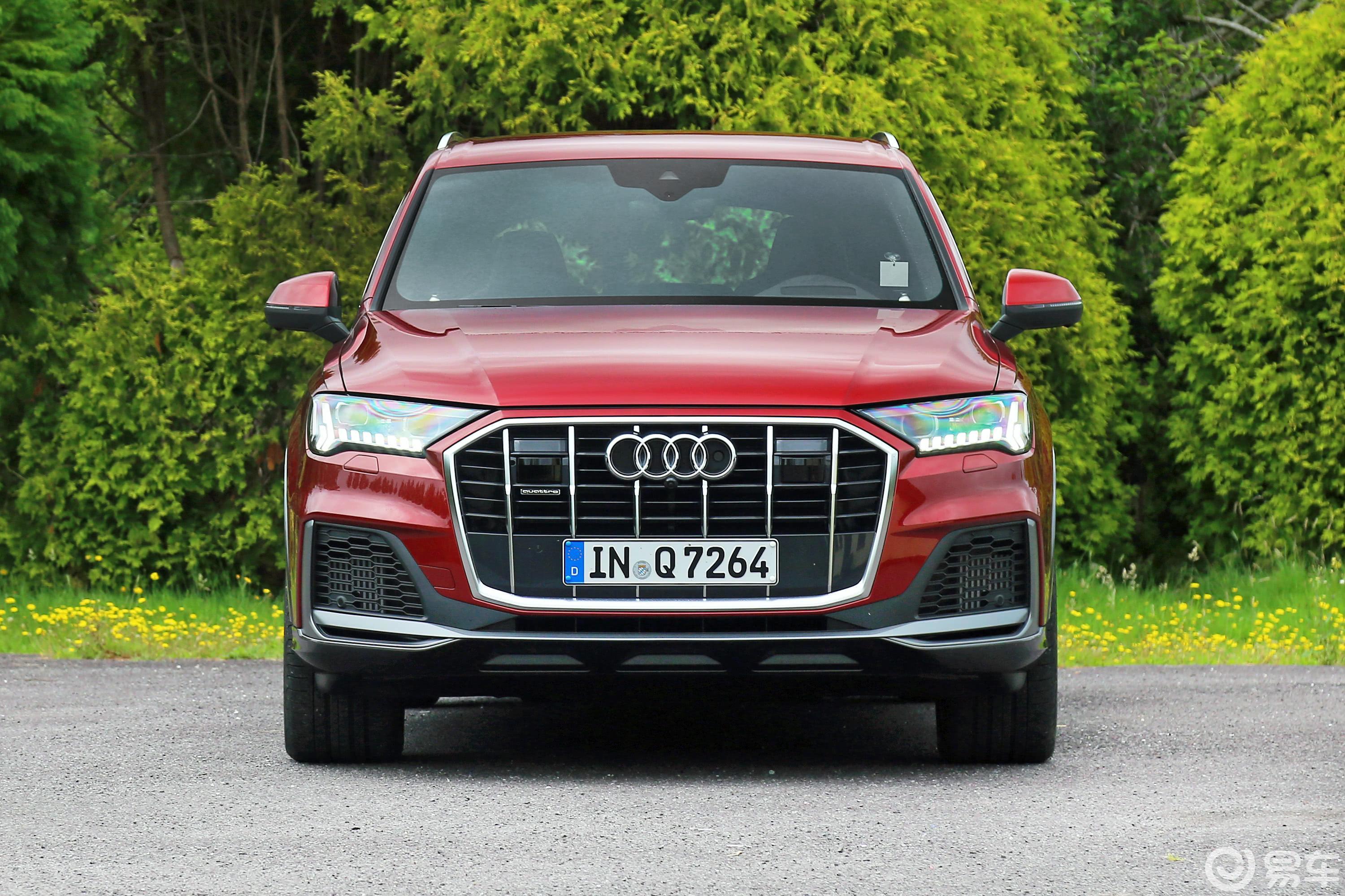 【奥迪q72020款55 tfsi 海外版正前水平汽车图片-汽车图片大全】-易车