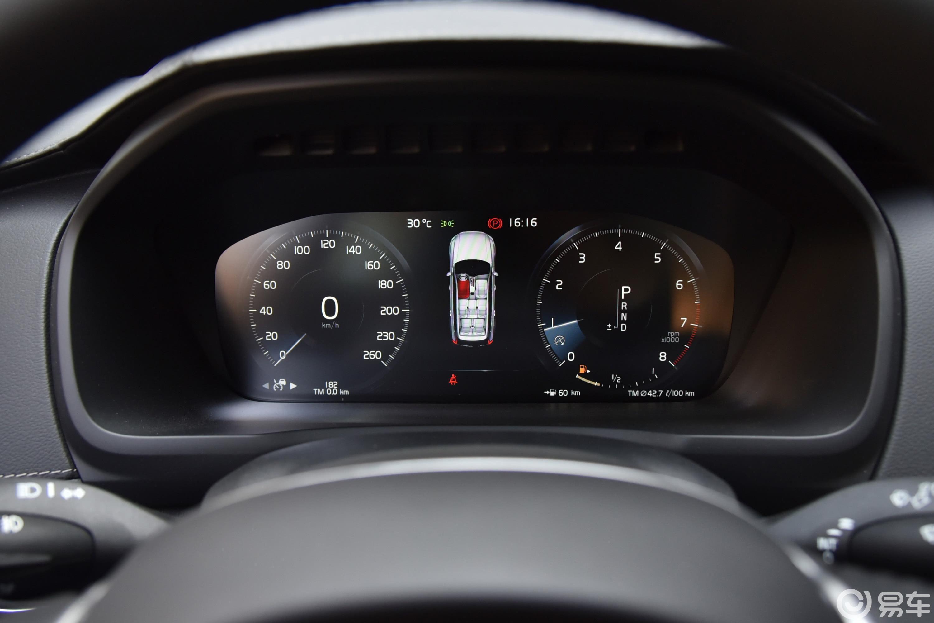 【沃尔沃xc902020款t6 智尊豪华版 7座仪表盘汽车图片-汽车图片大全】