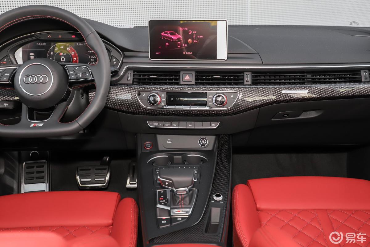 【奥迪s42019款3.0t中控台整体汽车图片-汽车图片大全】-易车