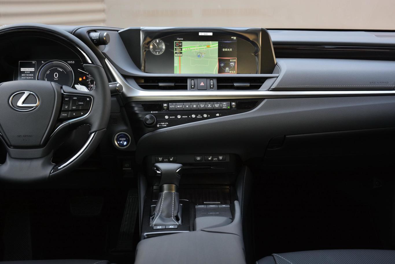 雷克萨斯es300h 尊享版中控台整体