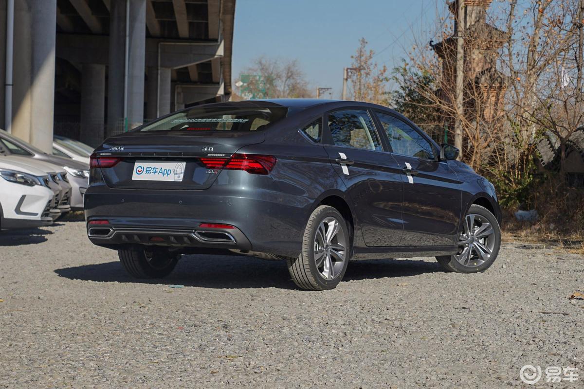 【缤瑞2019款200t 双离合 缤致版侧后45度车头向右水平汽车图片-汽车