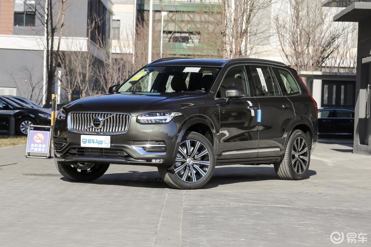 【沃爾沃xc902020款t6 智逸豪華版 7座側前45度車頭向左水平汽車圖片