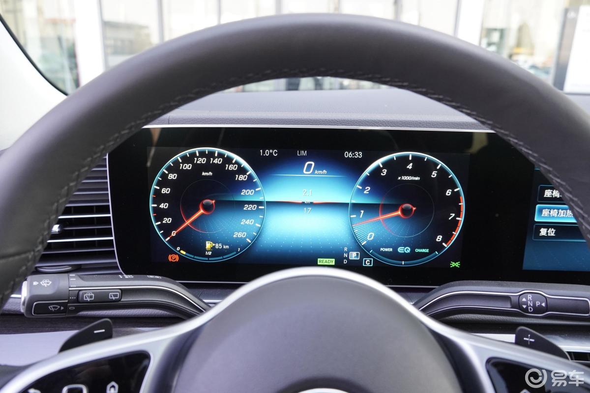 【奔驰gls2020款gls 450 4matic 动感型仪表盘汽车图片-汽车图片大全