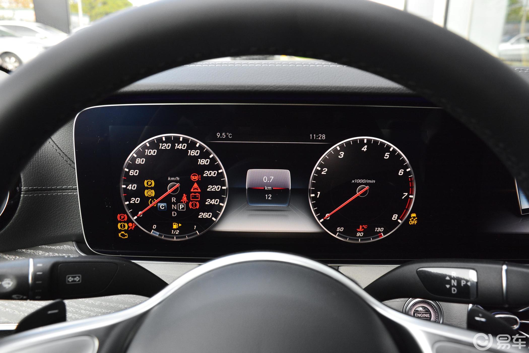 【奔驰cls级2020款cls 300 动感型仪表盘汽车图片-汽车图片大全】