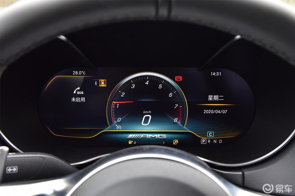 【奔驰gt amg2019款amg gt s仪表盘汽车图片-汽车图片大全】-易车