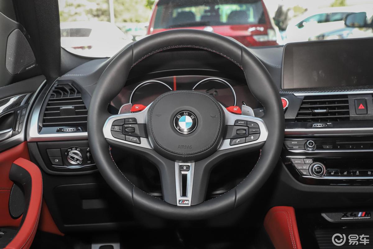 【宝马x4 m2019款x4 m 雷霆版方向盘汽车图片-汽车图片大全】-易车