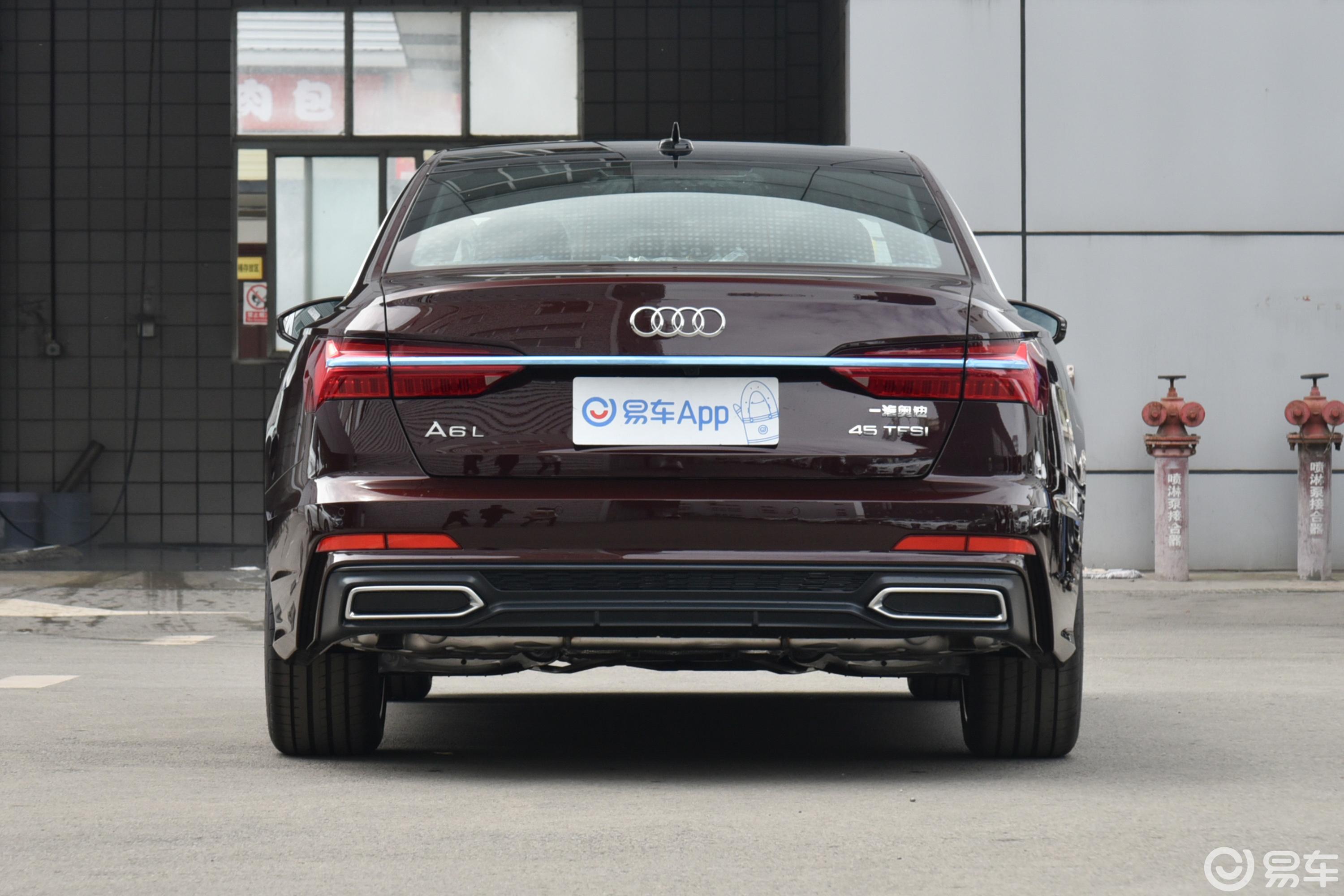 【奧迪a6l2020款45 tfsi 臻選動感版正後水平汽車圖片-汽車圖片大全】