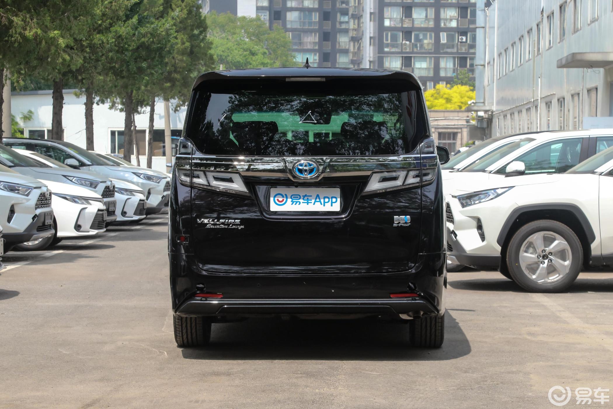 【威尔法2020款2.5l hv尊贵版正后水平汽车图片-汽车图片大全】-易车