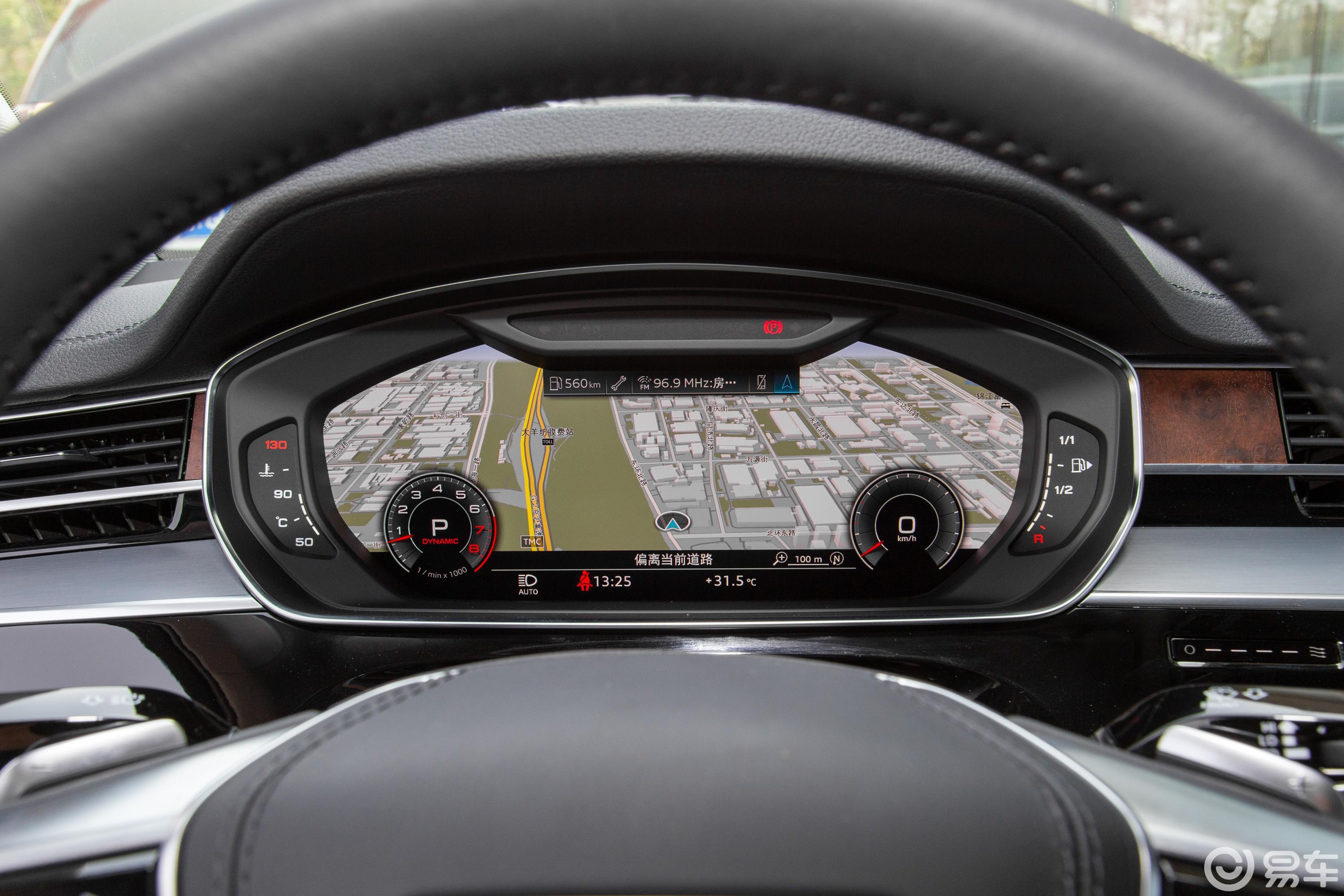 【奥迪a8l2019款plus 50 tfsi quattro 豪华型仪表盘汽车图片-汽车