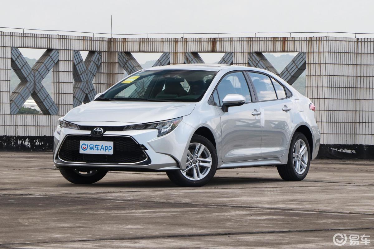 【雷凌2021款185t cvt 豪华版侧前45度车头向左水平汽车图片-汽车图片