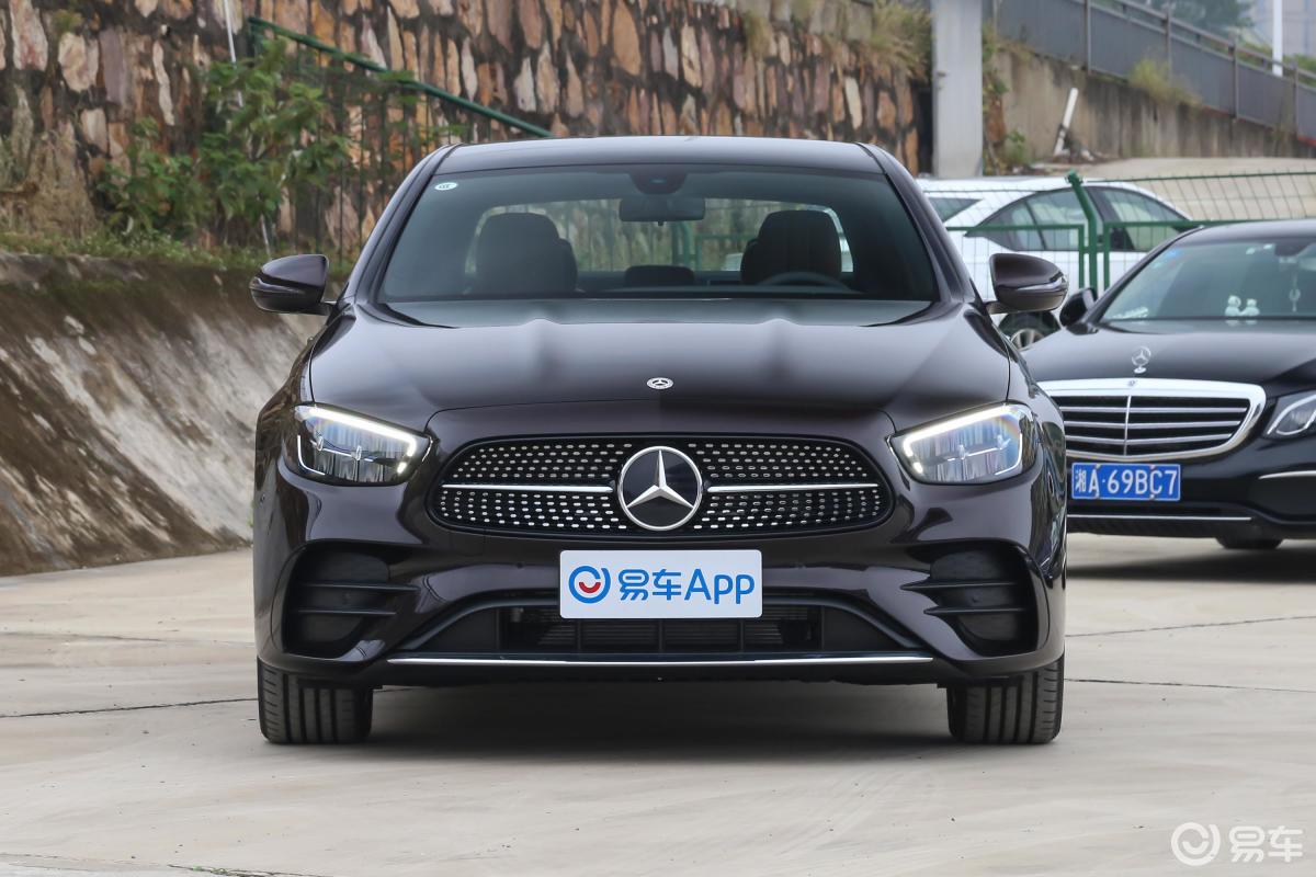 【奔驰e级2021款e 260 l 4matic 运动型正前水平汽车图片-汽车图片
