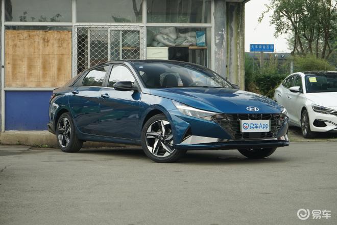 【现代伊兰特1.5l cvt领先版】报价_图片_-参数_易车
