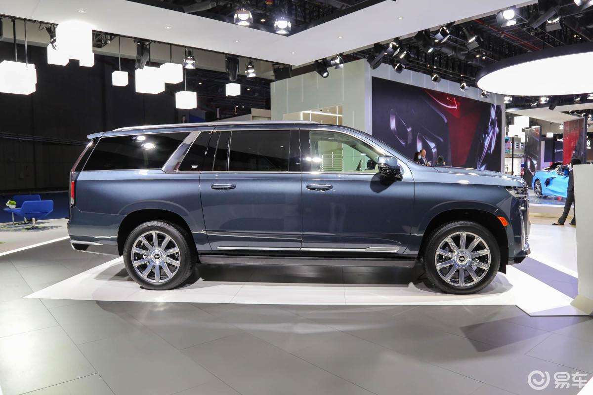 【凯雷德2021款顶配版正侧车头向右水平汽车图片-汽车图片大全】-易车